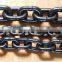 standard black painted link chain and anchor chain