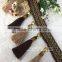 wholesale tassel fringes with two different colors for Home Textile Accessory