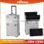 China Suppliers Cosmetic Rolling Wheeled Trolley Case