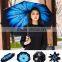 New Arrival Fashion Lady Mini Black Coated Umbrella