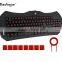2015 High quality Colorful led Backlit electric keyboard for gaming