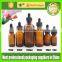 red sprayed e- liquid bottle 10ml 15ml glass drops bottles for eliquid with