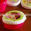 Gift Idea Sweet girl stackable&nestable plastic snack box set