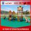 Cheap creative wooden children playground equipment for sale