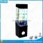 LED light marble mini aquarium water dancing subwoofer speaker with usb charger(F-1218M)