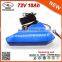 20S6P 18650 Cells 72V Electric Bicycle Deep Cycle Battery 18Ah for Samsung Cell E-Bike Battery
