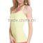 New fashion seamless gym tank tops lady high stretch sports wear