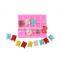 Cake Decoration Captial Letter Flag Silicone Candy Mould