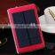 Durable Solar Power Bank Charger Mobile Charger Powerbank 10000mah with real capacity