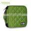 Fashion Green 32 Capacity 230D Space Twill PVC Fabric DVD Case CD Holder personalized cd case dvd case