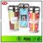 16 ounce FDA certificate plastic and stainless steel photo insert travel tumbler