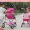 2014 amazing toys adjustable EN71 baby doll stroller with car seat