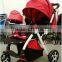 baby stroller folding portable four-wheel damping baby carriage|pram