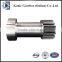 Carbon steel hollow drive shaft for industrial machinery