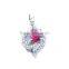 CZ ruby set hot sale CZ set new design set