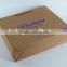 custom high quality brown kraft paper carrier bags with free samples