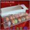 macaron paper box with insert tray