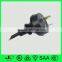 2 pin Argentina plug ac power cord and electrical plug IRAM 2063