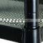4 Tier Black Mesh Metal Storage Rack Book shelf