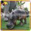 KANO0333 Exhibition Customized Vivid Life Size Amusement Park Hippo