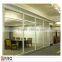 Soundproof office partition glass cubicle partition