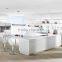 White lacquer damp proof board kitchen cabinets