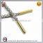 21mm Fashion Gold Aglet Metal Cord End