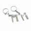 Custom Logo Rhinestone M Letter Key Chain