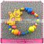 Kids plastic bear bracelet, wholesale kids charm bracelets