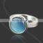 gemstone rings for anniversary for party high quality stainless steel
