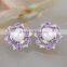 2015 Top Sale Flower Earring With Pearl
