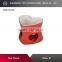 New design ceramic chocolate pot with foundation high color glaze chocolate fondue set temperatura