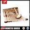 Elegant Painted Design Makeup Cosmetic Brush Set in 18 pcs