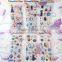 Hot selling christmas lovely girls wall frozen stickers decorate diy removable