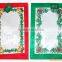 Christmas santa holiday printing red chair back cover,stocking and other decoration textiles