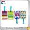 Custom bulk soft pvc multicolor flexible luggage tags