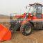 2016 New Style 2.5 Ton Small Wheel Loader With Pallet Forks