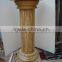 UNIQUE TEAKWOOD MARBLE PEDESTALS