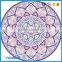 Custom Large Round Donut Beach Towel Printed Cotton Sunscreen shawl Beach mat