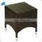 modern outdoor furniture rattan steel 3pc chatting set