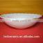 New Design fancy opal glass bowl ,cheap 8" glass bowls