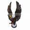 Custom modern decor bald eagle large bird sculpture