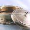 Metal Brass Plated Communion Tray Set