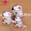 3pcs OEM full deca enamel arabic coffee pot / coffee jug for turkish coffee