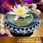 Delicate design excellent quality blue and white porcelain flower pots wholesale for garden decor