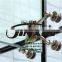 Stainless Steel Four Arms Curtain Wall Glass Spider With Fin