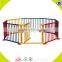wholesale baby wooden playpen cheap children wooden playpen High quality kidz wooden playpen W08H007