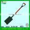 the direct factory sale the carbon steel shovel spade with grip fiberglass handle