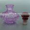 hot selling wholesale 50ml 100ml empty pink decorative glass bottle reed diffuser stopper cosmetic packaging free sample