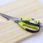 Stainless Steel Heavy Duty Checkered Chef Multifunction Kitchen Scissors